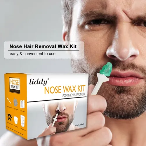 Kit De Depilación Nasal En Barra De Cera, Aplicadores, Frijo