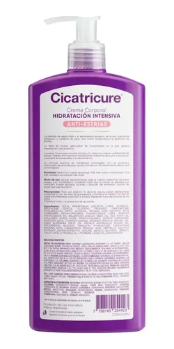 Cicatricure Antiestrias Hidratación Intensiva Corporal 400ml