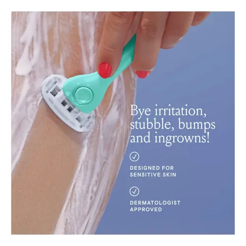 Kit De Afeitado Billie Para Mujeres, Incluye 4 X 5 Hojas