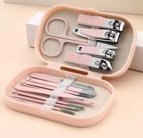 Set Manicura Pedicura Estuche De Viaje X 14 Piezas