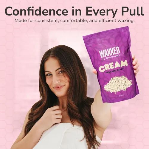 Cera Dura Cremosa Waxxed 2.2 Lb Para Depilación Profesional
