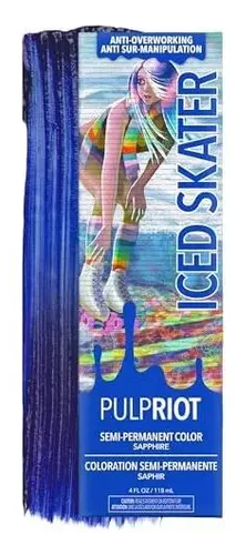 Coloración Semipermanente Pulp Riot Iced Skater (sapphire)