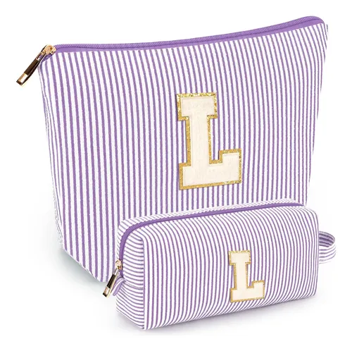 Set De Bolsas De Maquillaje Mibasies Purple L Para Mujeres Y