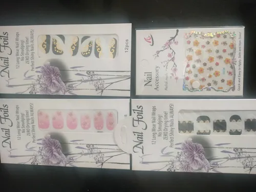 Pack De Sticker Para Uñas
