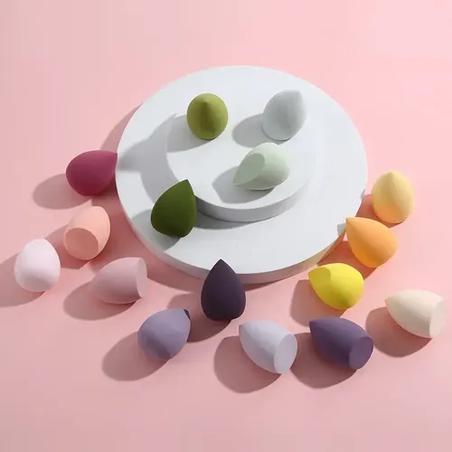 Esponjas Maquillaje 12 Pzs Beauty Blender Colores -l