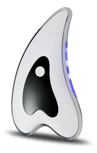 Guasha Facial Acero Inoxidable Masaje Drenaje Linfático