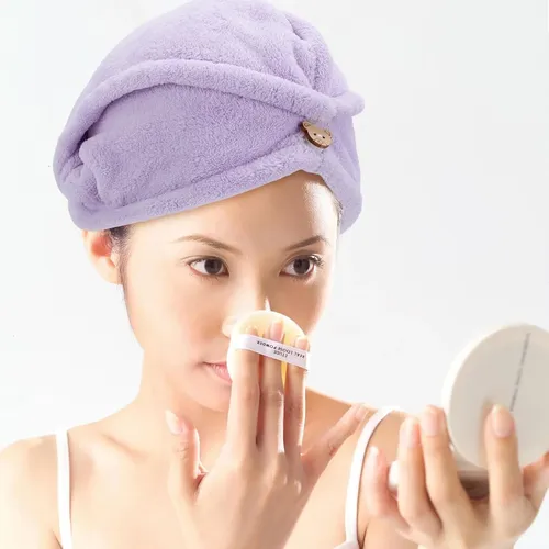 4piezas Microfibra Secado Del Cabello Toallas