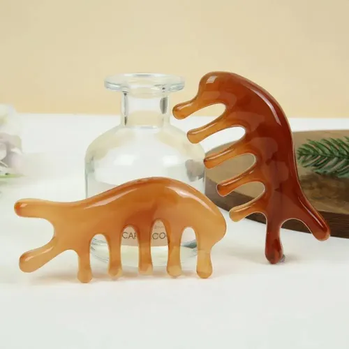 Peine De Masaje Gua Sha, Peine De Masaje Little Dolphin Meri
