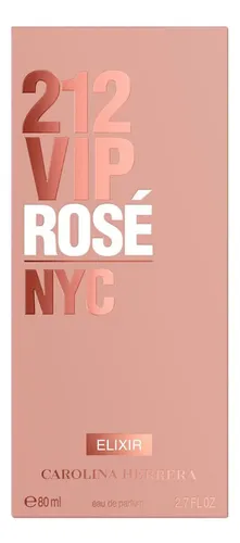 perfume Carolina Herrera 212 Vip Rosé Elixir Edp 80 Ml