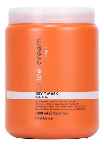 Mascarilla Capilar Inebrya Ice Cream Dry-t Banana 1000ml