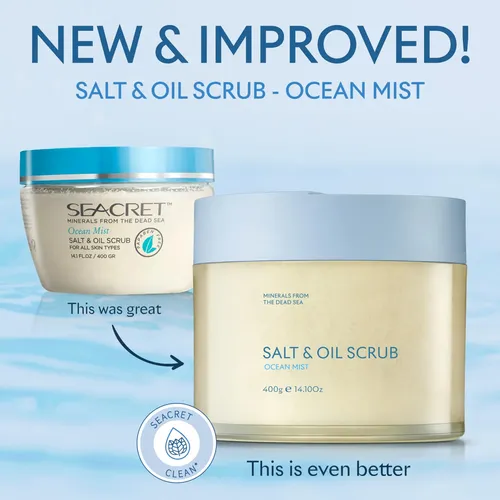 Exfoliante Corporal Seacret Con Sal Y Aceite Mineral Del Mar