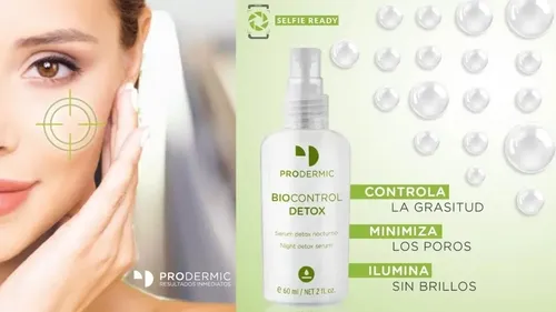 Bio Control Detox Serum Piel Grasa Poros Dilatados Prodermic