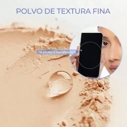 Bp- Polvo Facial Setting Oil Control, Polvo Mate, Acabado,