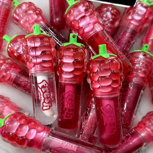 Gloss Labial Pink21 Fresh Frutilla Hidratante Brillo Labios