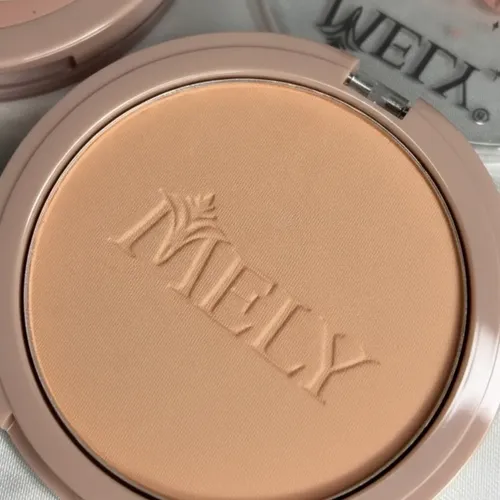 Maquillaje Polvo Compacto Mely Contour Wave Mate Natural 10g