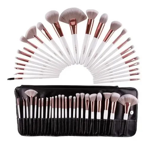 Set 24 Brochas Heavenly White Beauty Creations