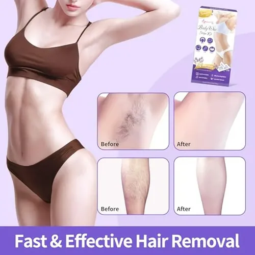 Tiras De Cera Para Mujer Beauty7 Para El Cuerpo, Tiras De De