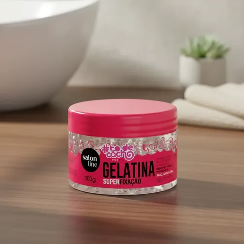 Salon Line Gelatina Rulos Super Fijación 300g