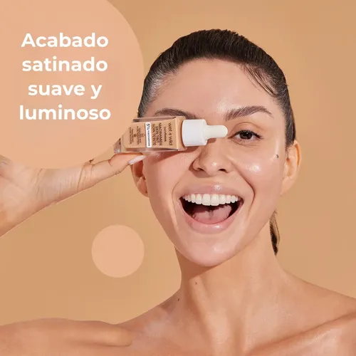 Wet n Wild Base de Maquillaje Serum Bare Focus Niacinamide Skin Tint Cream Beige