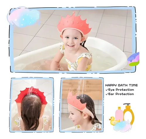 3 Gorras De Ducha Para Bebés, Amenidades Para Niños De 0 Año