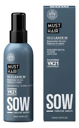 H2-0 Leave In Spray Regenerador Termo Protector Sow 150ml
