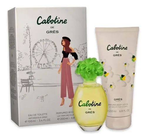 Perfume Gres Cabotine Edt, 100 Ml, Spray Y Loción Corporal,