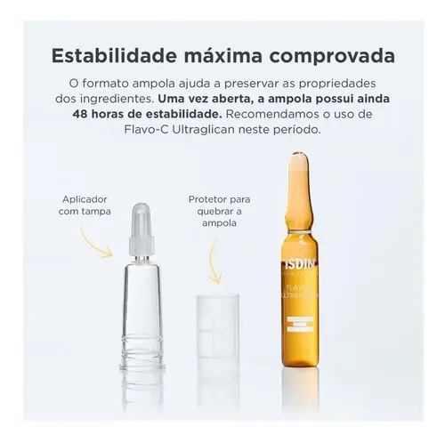 Sérum Flavo C Ultraglican Isdin día de 2mL