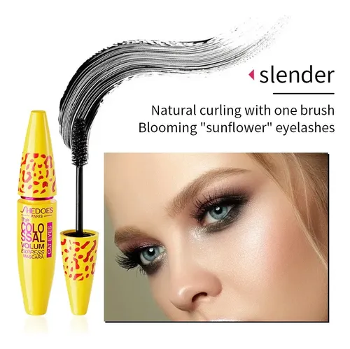Shedoes Rimel Leopardo Extensión Volumen Resistente Al Agua