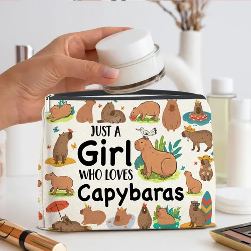 Bolsa De Maquillaje Upnege Capybara, Regalos Para Los Amante