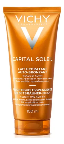 Vichy Idéal Soleil Leche Hidratante Autobronceante Corporal Bronceador Natural