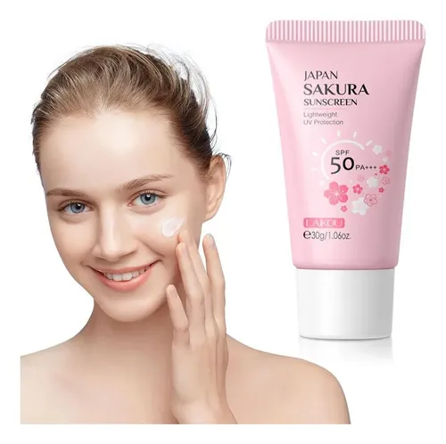 Protector Solar Facial Y Corporal Sakura Crema Hidratante Na