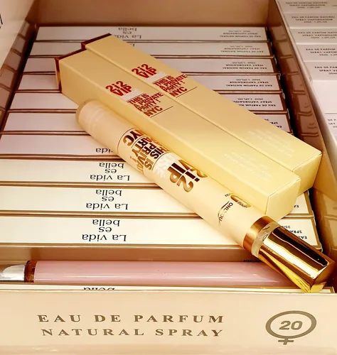 Set 4 Tubitos Perfumes Aroma Francés Para Mujer 35 Ml