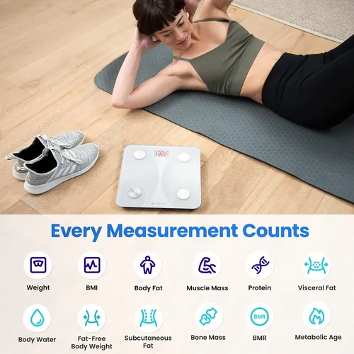 Báscula De Baño Digital Inteligente Etekcity 180 Kg