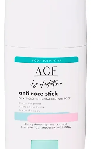 Acf By Dadatina Kit Anti Roce Stick Prevención Irritación X2 Sin Fragancia