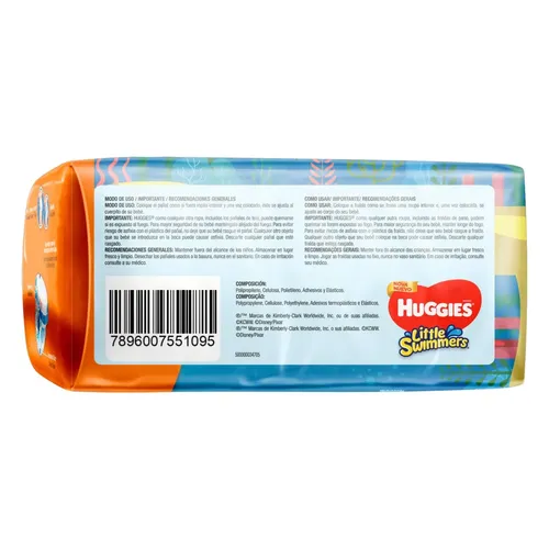 Pañal de Agua Huggies Little Swimmers M x 11u