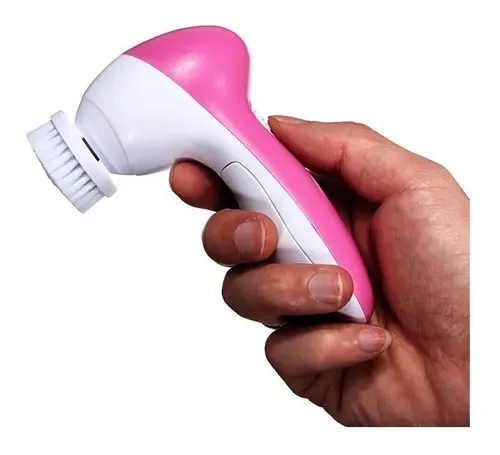 Cepillo Facial Masajeador Exfoliante Limpieza 5 En 1 A Pilas