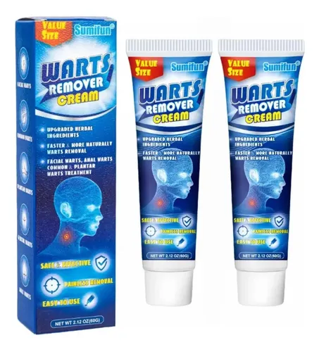 2× 60g Crema Verruga Verruga Pomada For Ojos De Maíz Plana