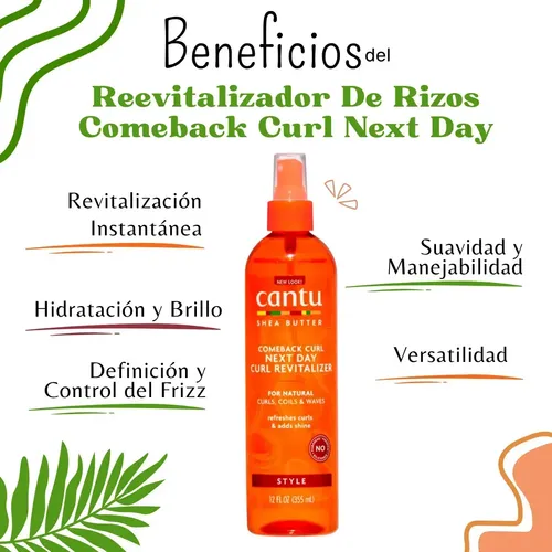 Cantu Revitalizador De Rizos Comeback Curl Next Day Curl