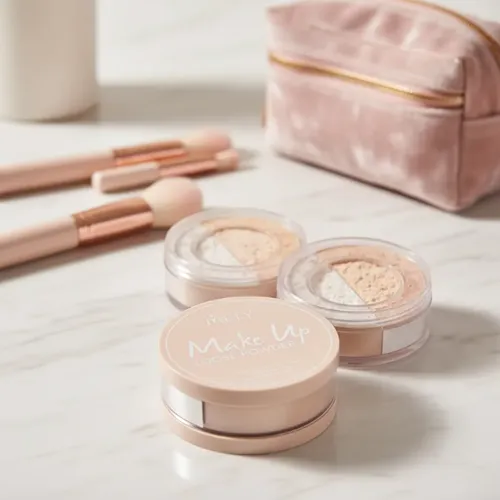 Loose Powder Mely Polvo Suelto Makeup 3 Variantes
