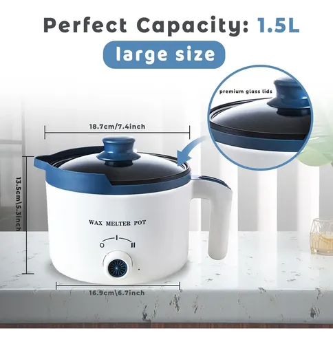 Fundidor De Cera Eléctrico Wax Melting Pot Kqu Con .