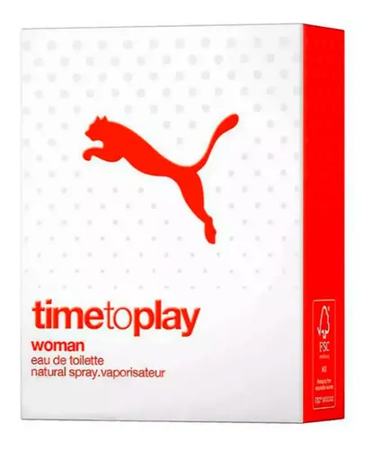 Perfume Puma Time To Play Woman Edt Para Mujer, 40 Ml