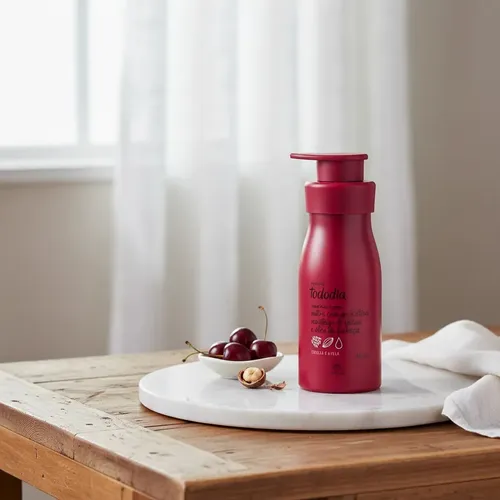 Crema Cereza Y Avellana cuerpo 400ml Natura Tododia