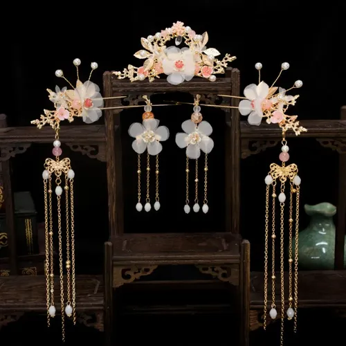 Corona De Pelo Estilo Antiguo Hanfu Hada