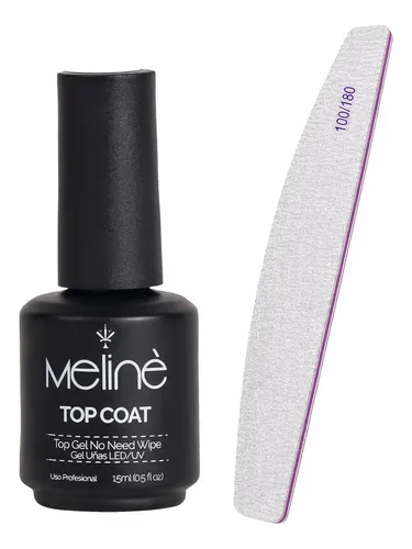 Esmalte Semipermanente Meline X1 Gel Uv Led Todos Colores
