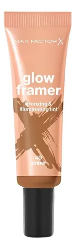Tinta Bronzer e Iluminadora Max Factor Glow Framer Amber 40