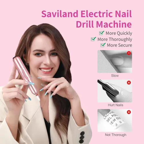 Taladro De Uñas Eléctrico Profesional: Lima De Uñas