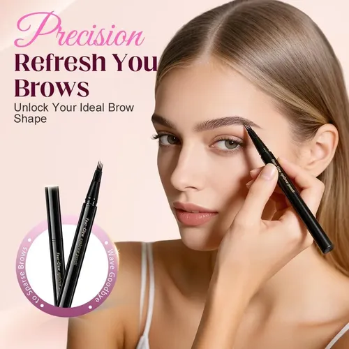 Lápiz Para Cejas Impermeable Para Hombres Gihaa Negro