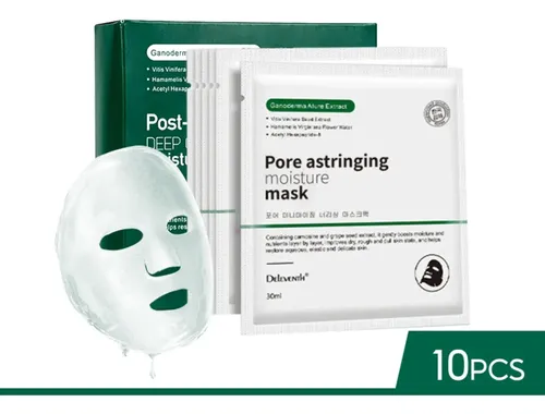 Set Mascarilla Poro Astringente Hidratante Deleventh X10 Und Todo Tipo De Piel