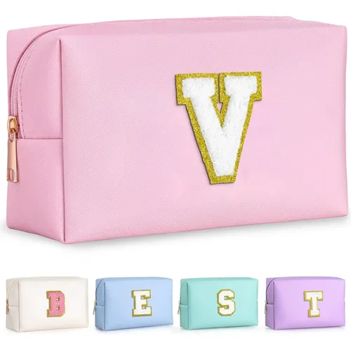 Bolsa De Maquillaje Topeast Initial Para Mujer Impermeable R