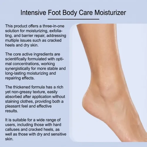 Crema Hidratante Para El Cuidado De Los Pies Gentle Hydratin